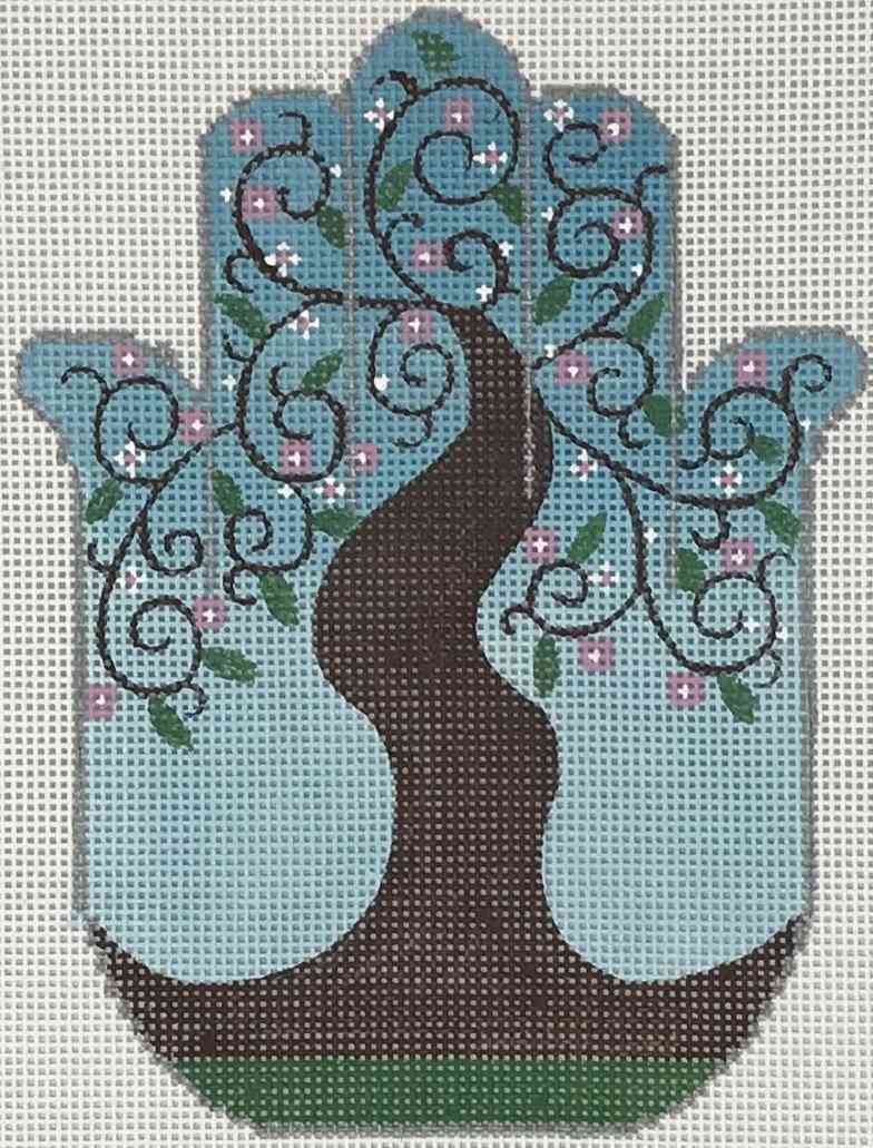 Hamsa - Tree of Life in Bloom
