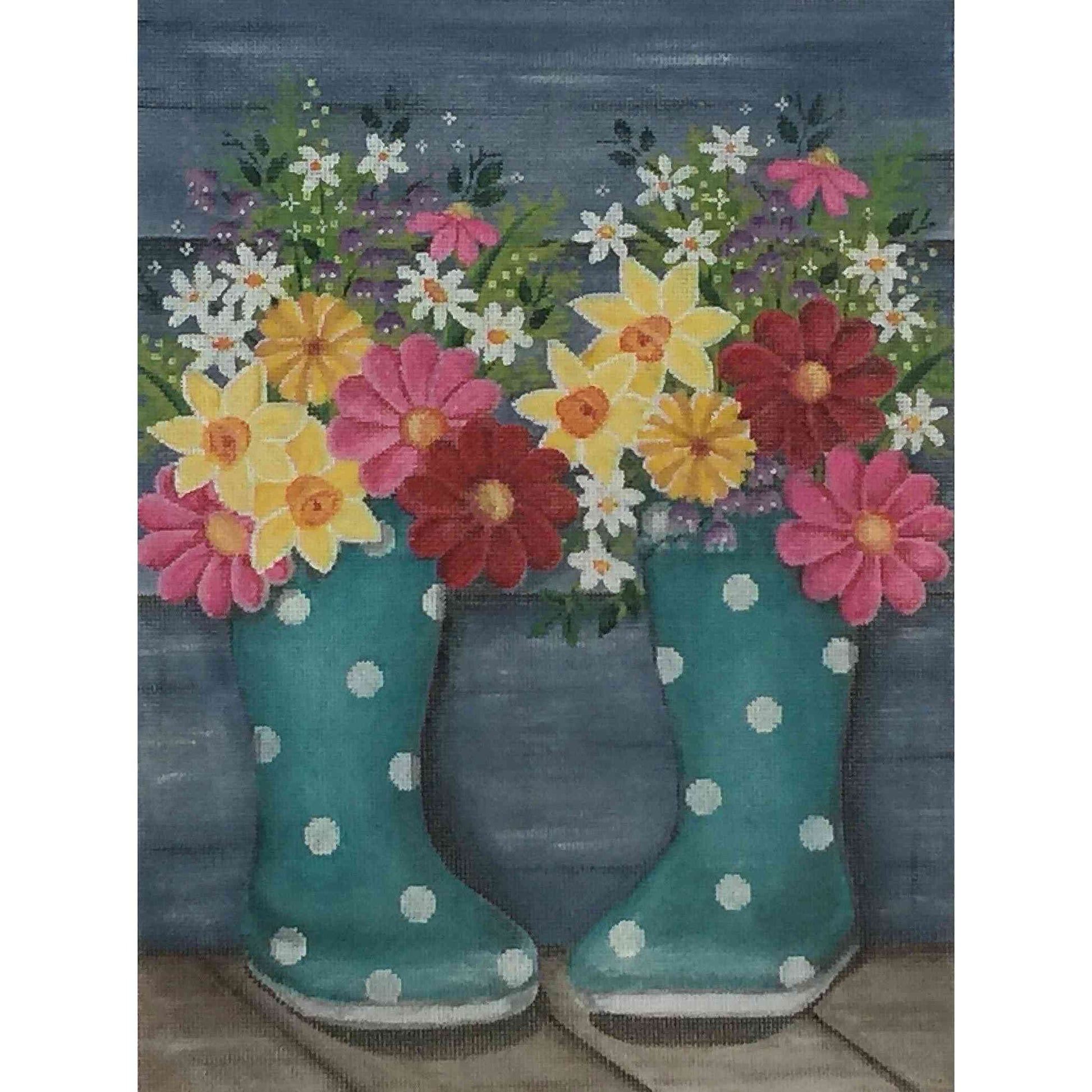 RAINBOOTS & FLOWERS