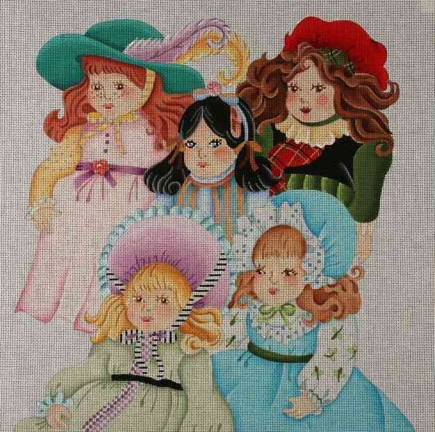 Vintage Doll Pillow