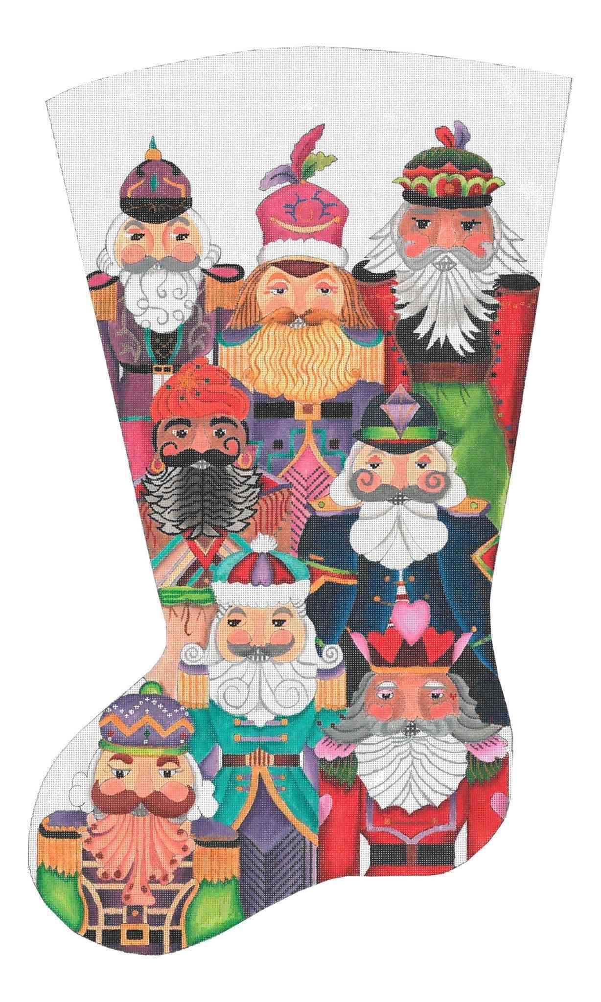 Jolly Nutcracker Collection Stocking - Right