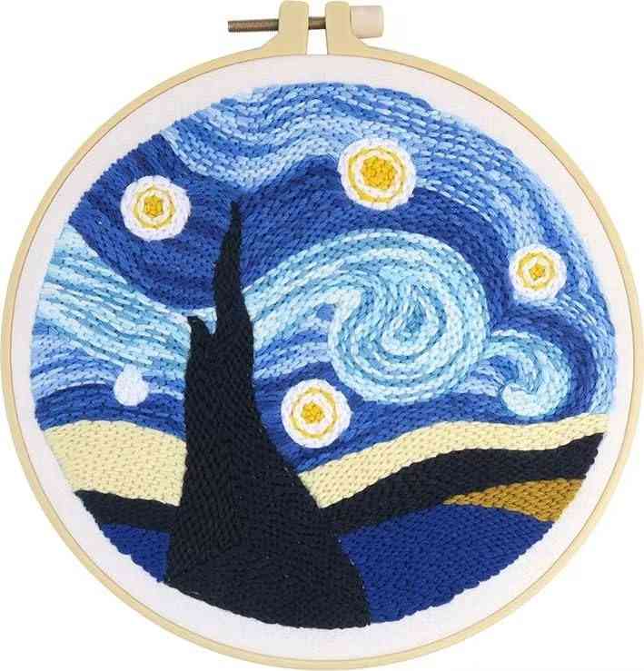 Punch Needle Kit - Stars