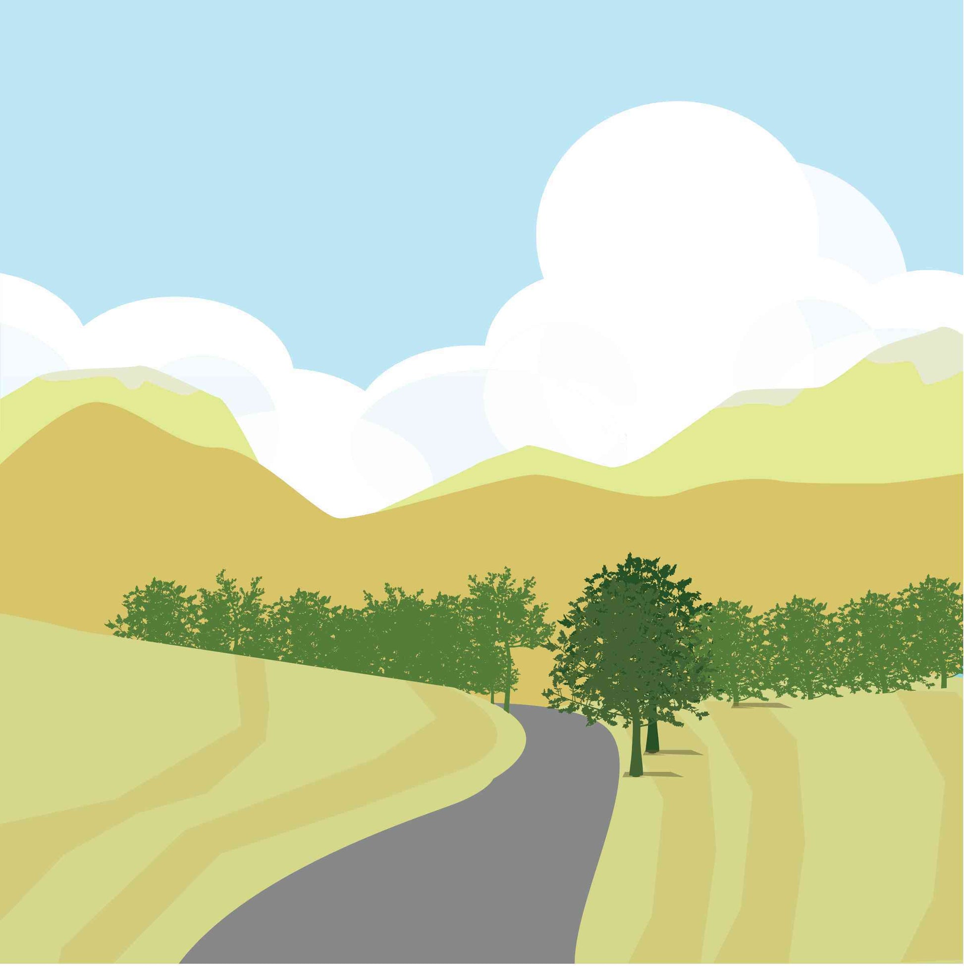 California Hill - The Upward Trail