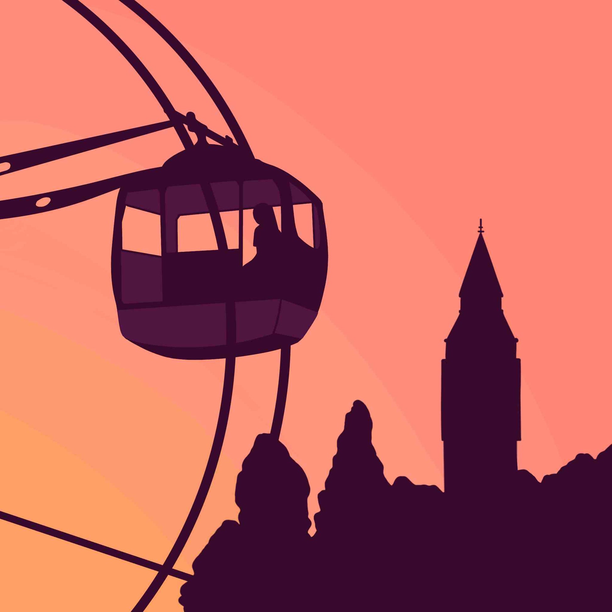 Sundown in London