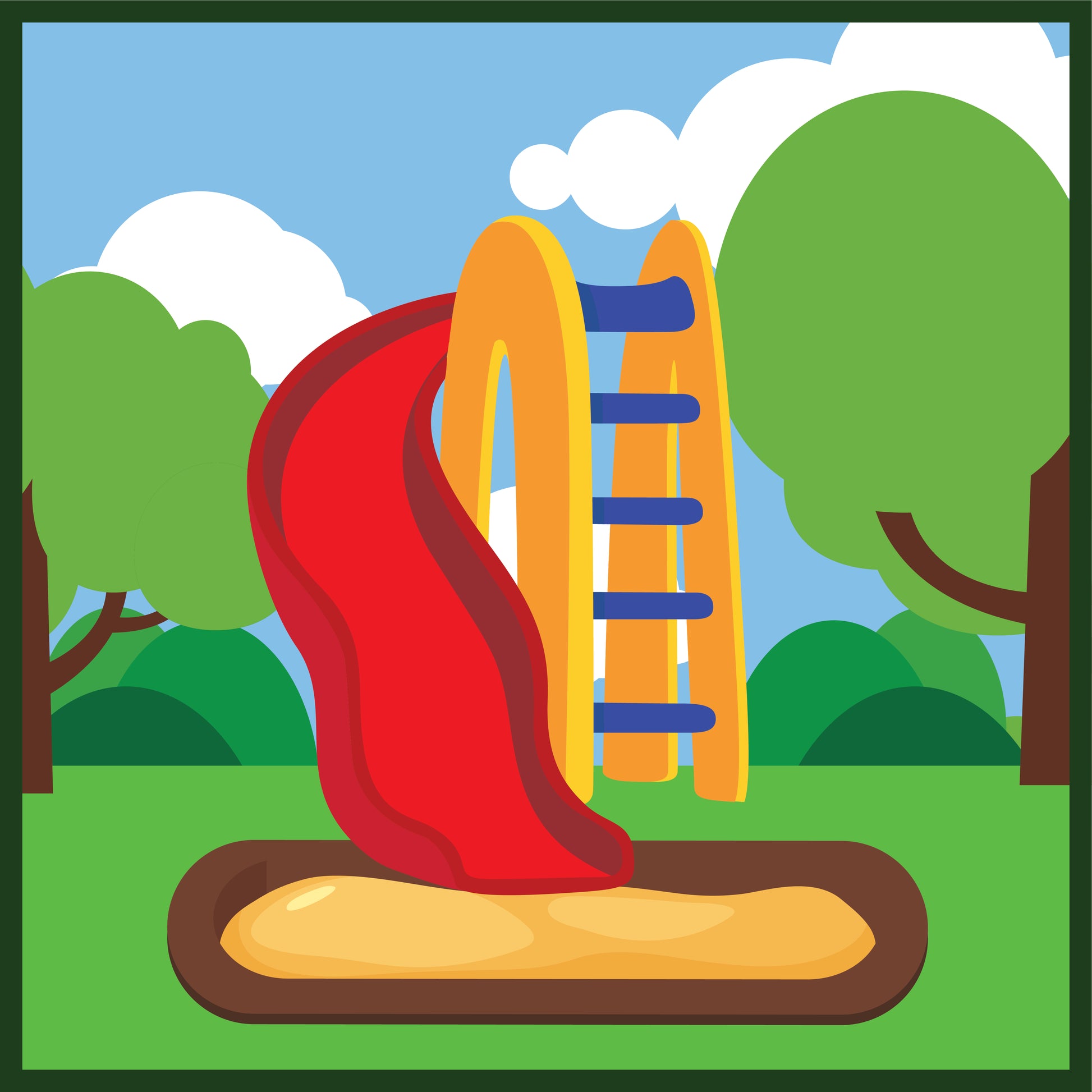 Kids Playground-Slide