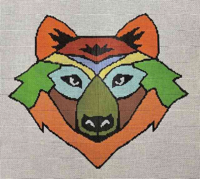 Colorful Wolf