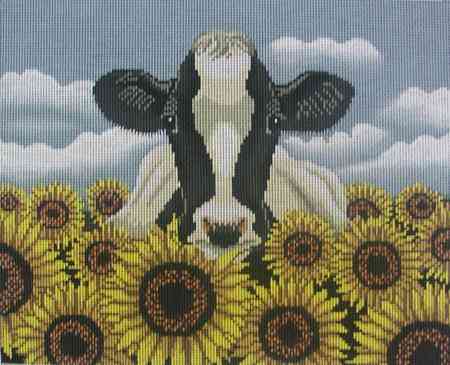 Surrounded by Sunflowers