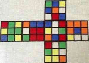 3-D Rubik's Cube - Large