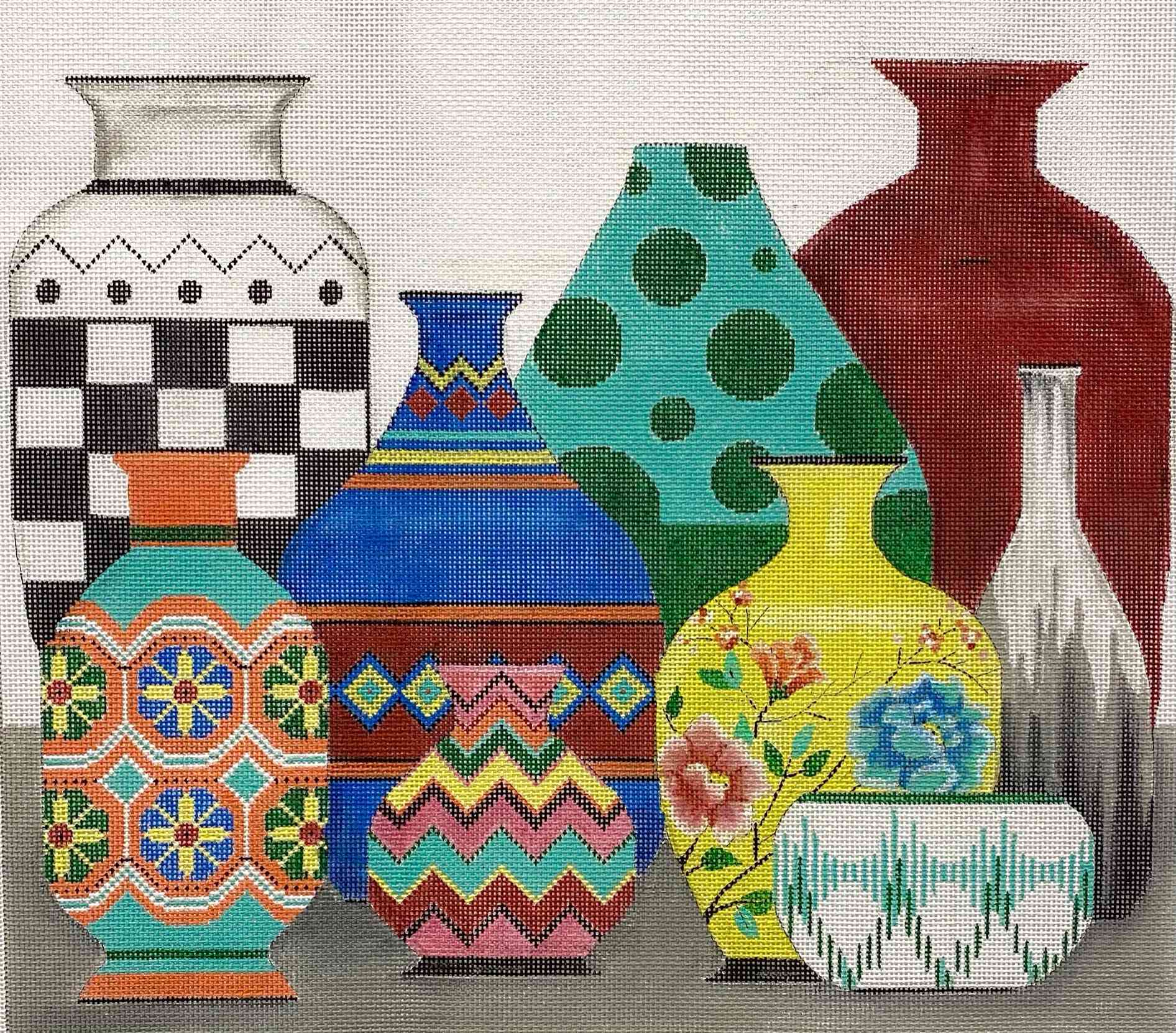 COLORFUL POTS