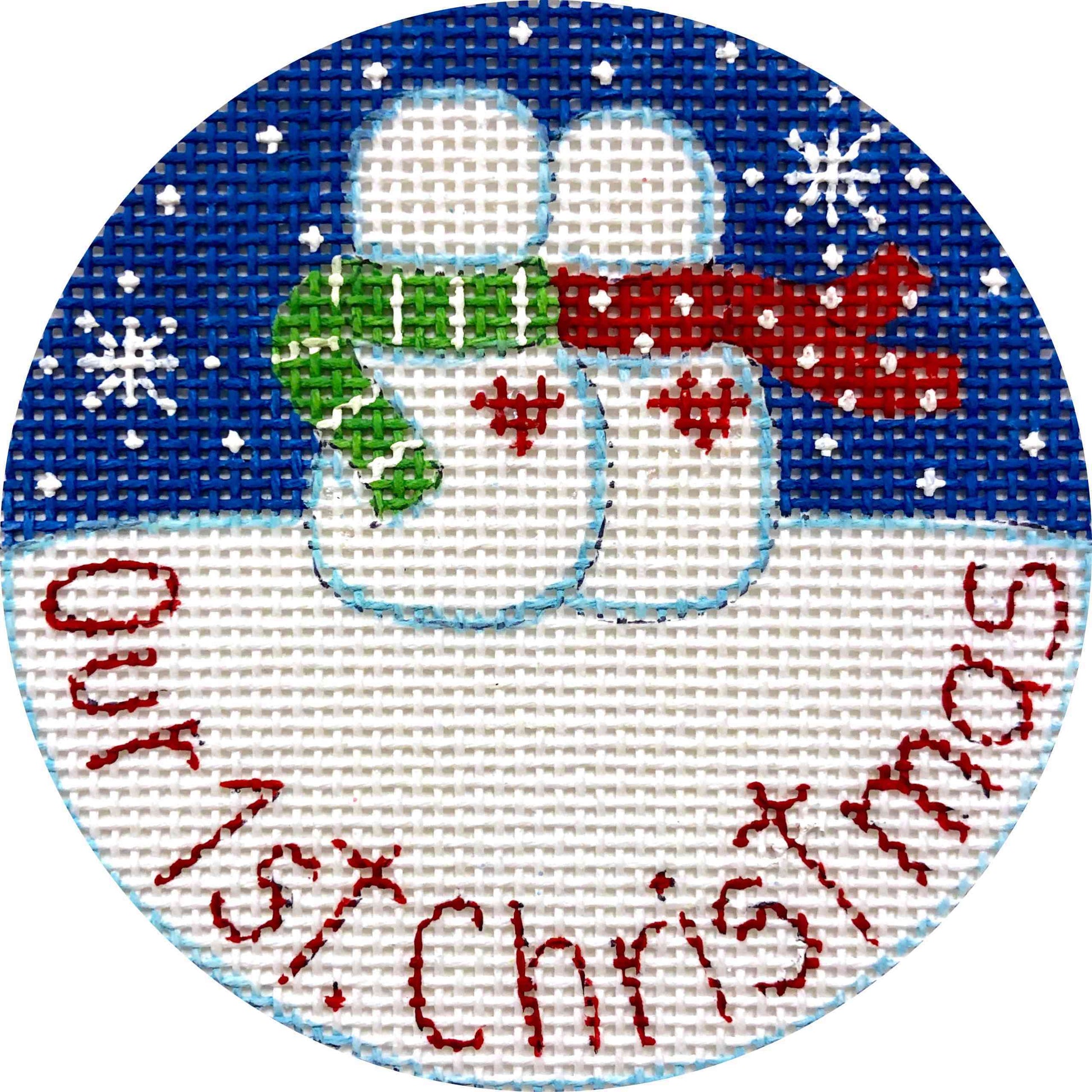 OUR FIRST CHRISMTAS SNOWMAN