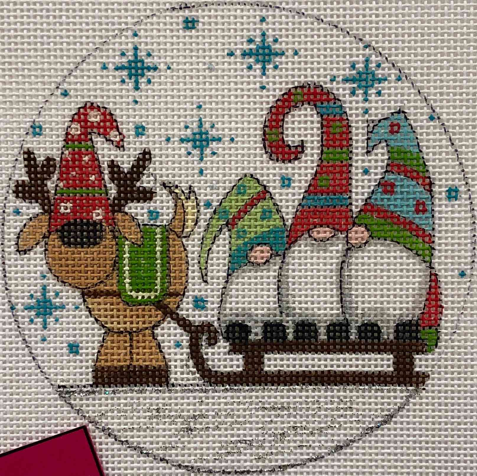 GNOMES ON A SLED