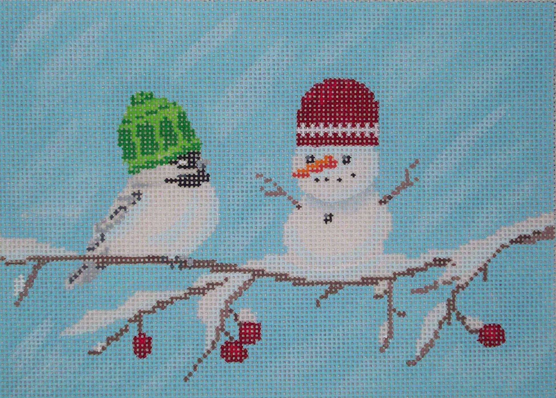 Chickadee's Snowman