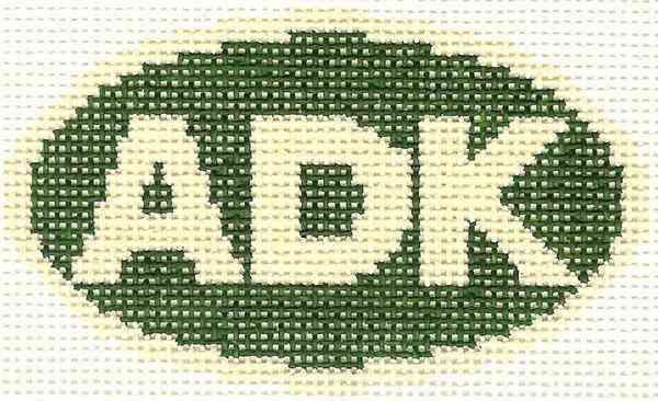 ADK Ornament (green)