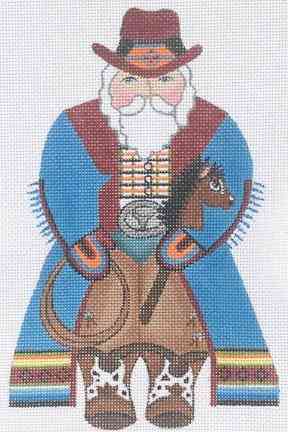 Santa - Cowboy Santa
