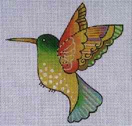 Yellow Hummingbird - Laurel Burch