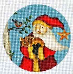 Santa and Deer
