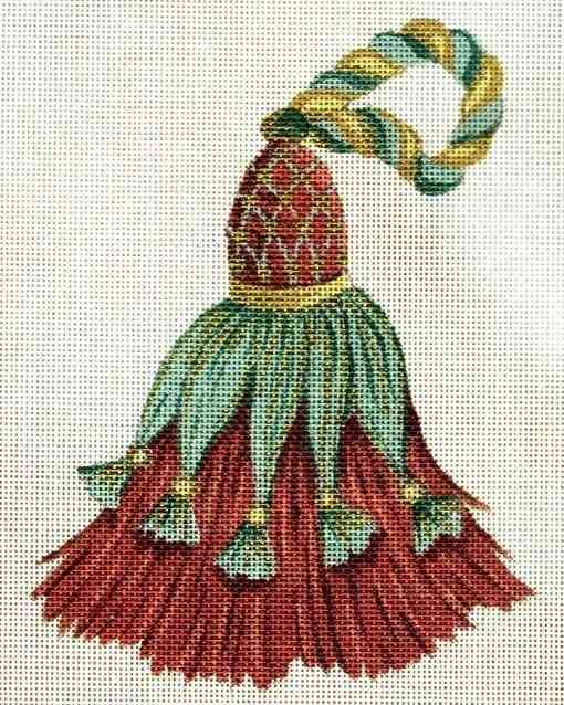 Single Tassel RustGreen