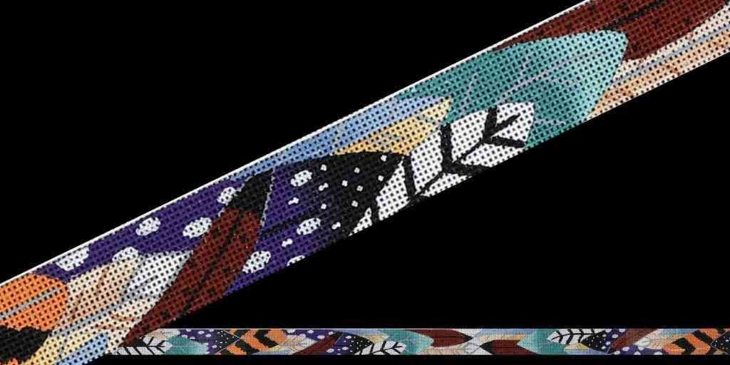 Feather Belt Purse Strap
