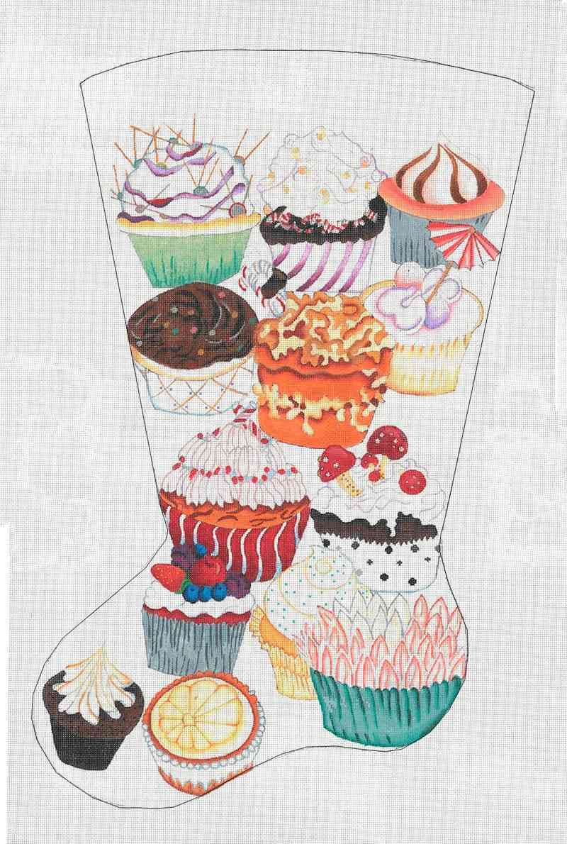 Glorious Cupcake Stocking