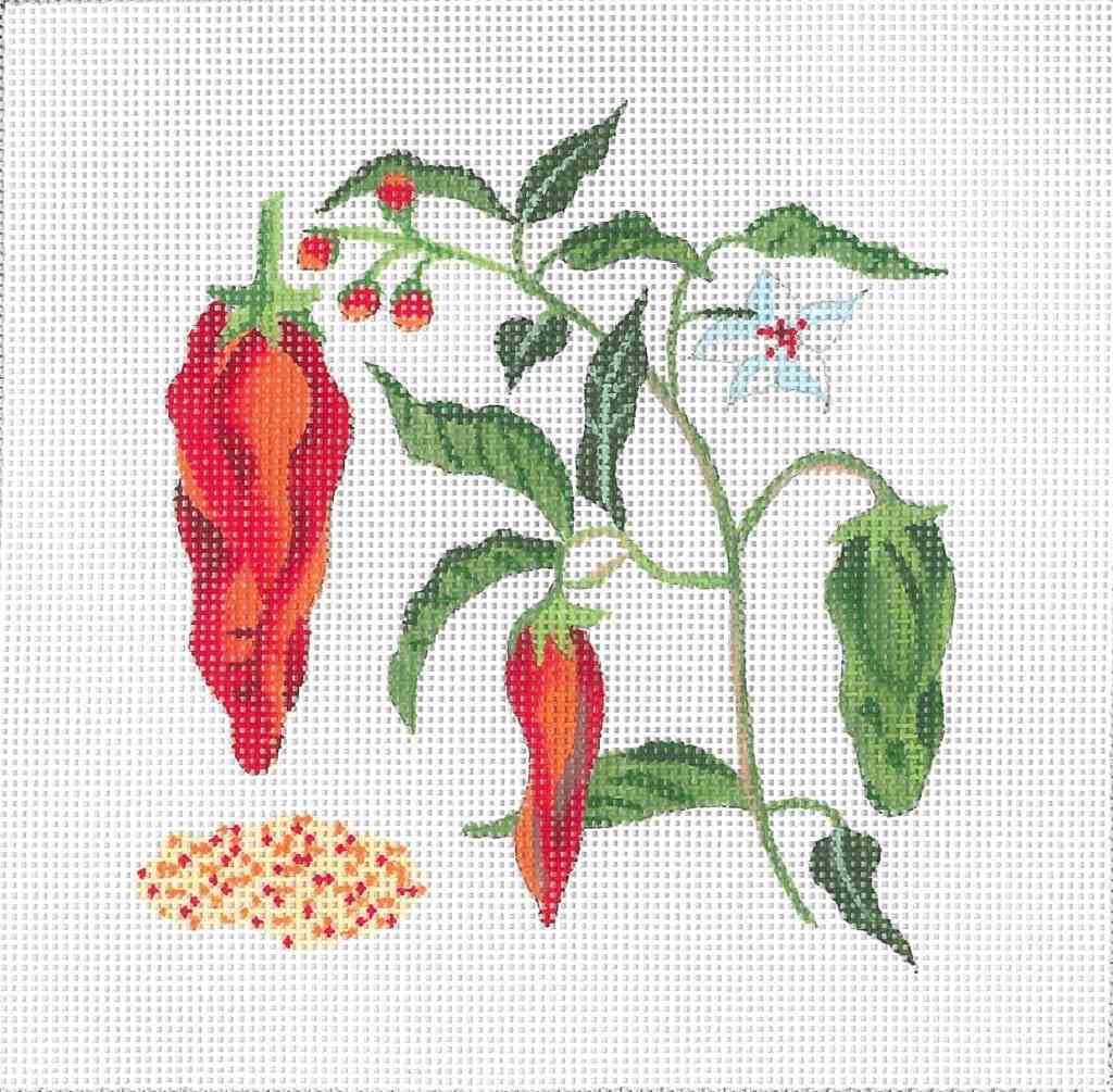 Botanical Spice Tile - Paprika