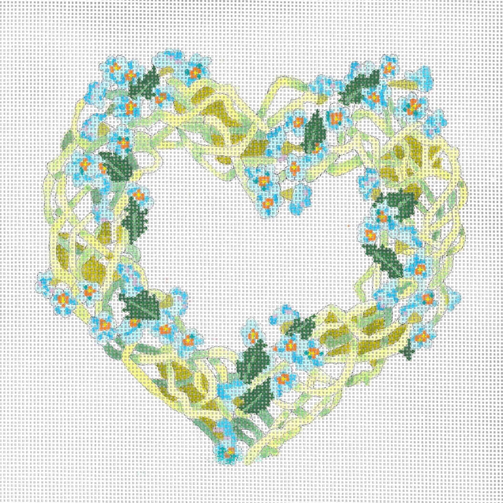 Forget-Me-Knot Heart