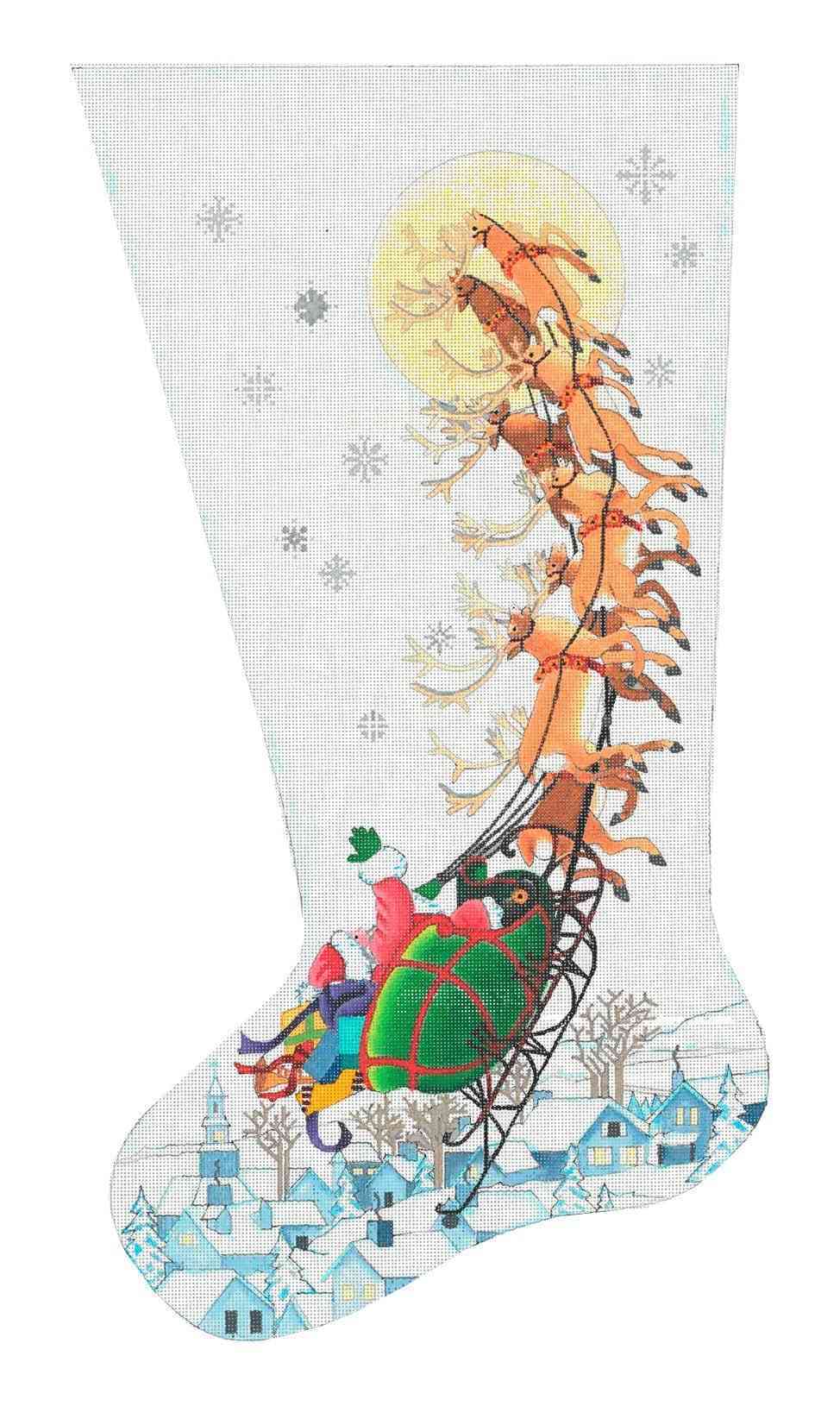 As He Drove Out of Sight Stocking