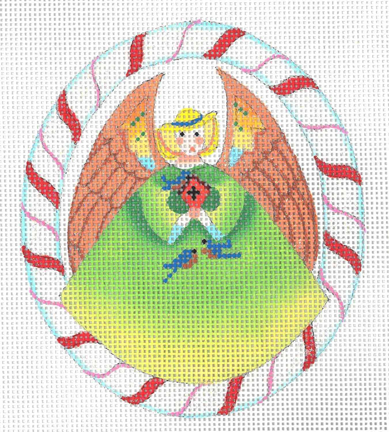 Sugar Plum Angel - Lime Green Skirt