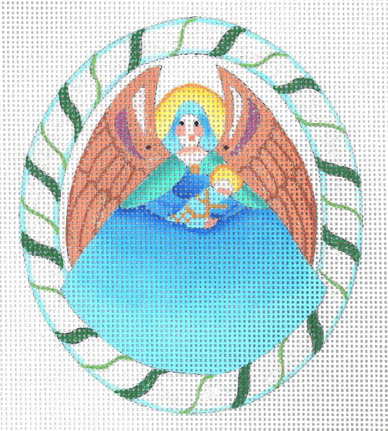 Sugar Plum Angel - Blue Skirt