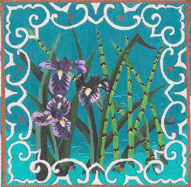 Iris and Horsetail
