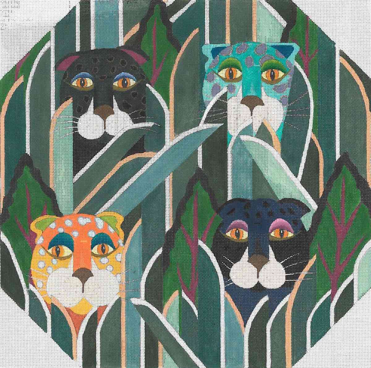 Jeweled Leopards E.G.C