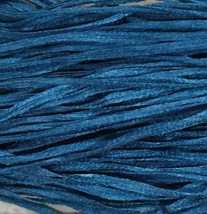 Straw Silk - Hand-Dyed Solid Colors - 0130 - Blue Lagoon
