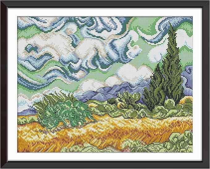 Cross Stitch Kit- Under the Sky