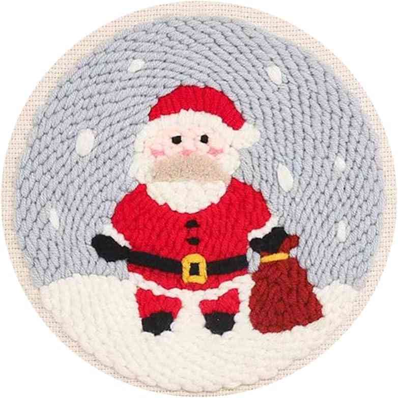 Punch Needle Kit - Santa Claus