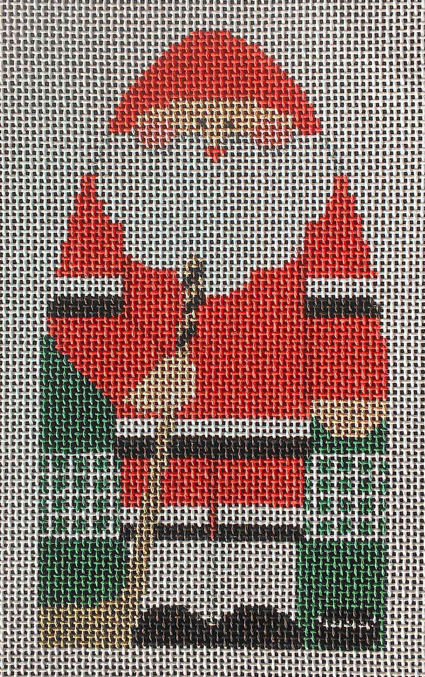 Domed Figure - Hockey Santa