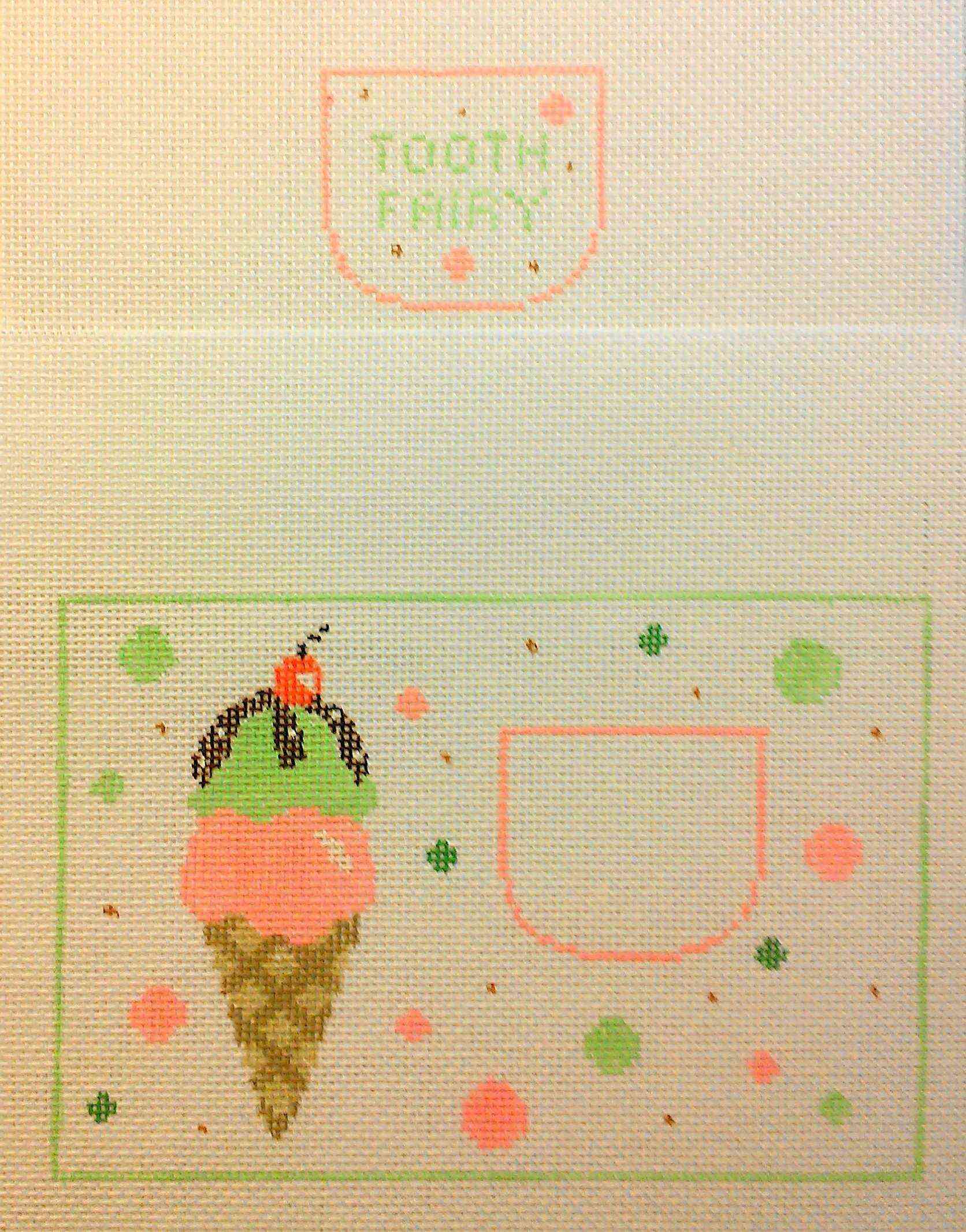 Tooth Fairy Pillow - Ice Cream