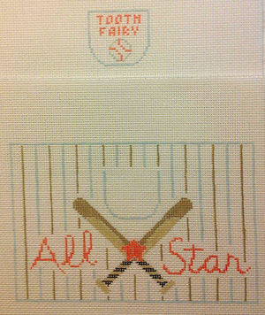 Tooth Fairy Pillow - Baseball