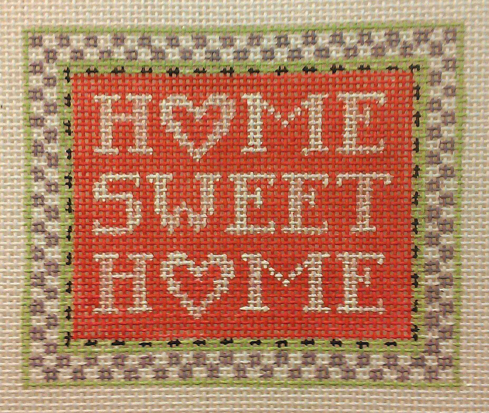 Tiny Inspirations - Home Sweet Home - Red