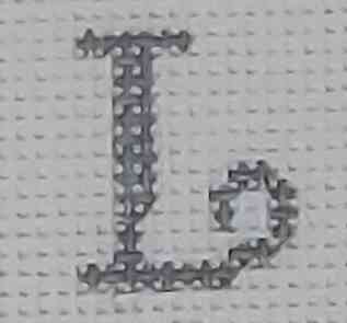 Monogram Letter - L