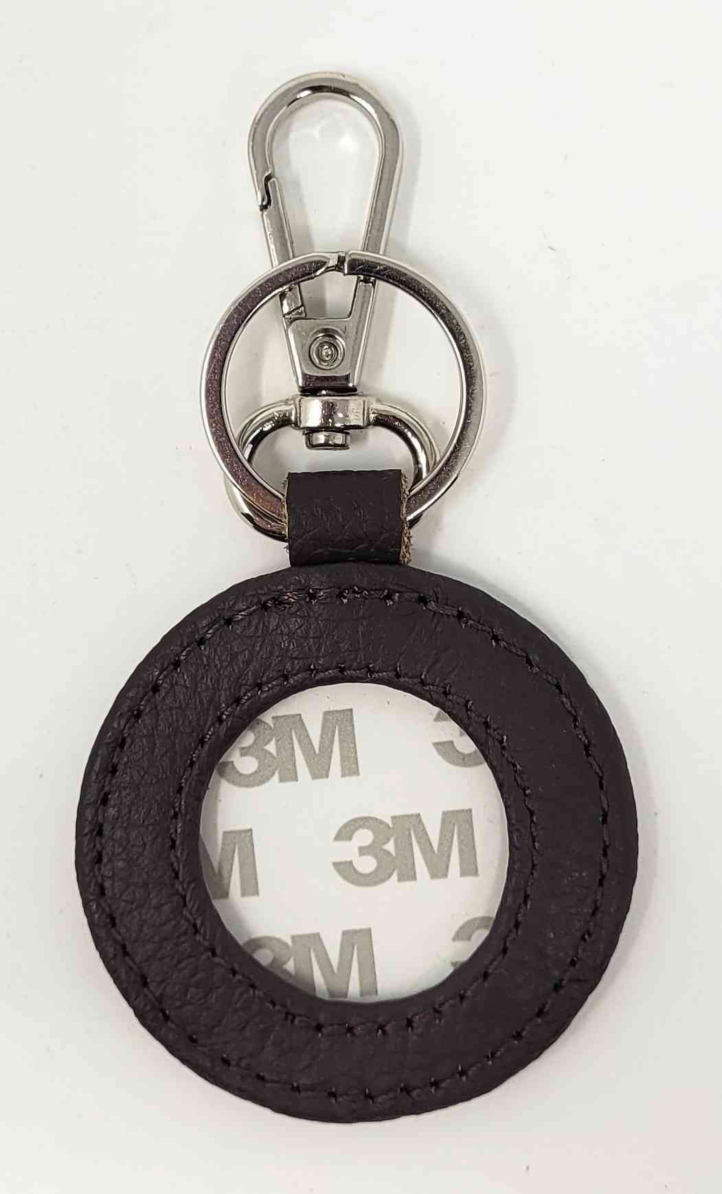 Key Fob - Leather - Assorted Colors - 704Black