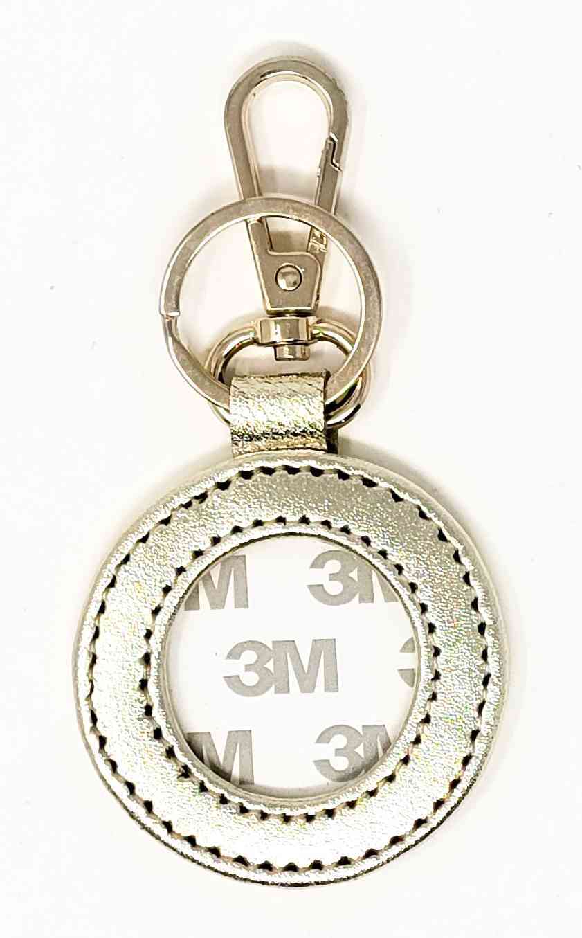 Key Fob - Leather - Assorted Colors - 705Gold
