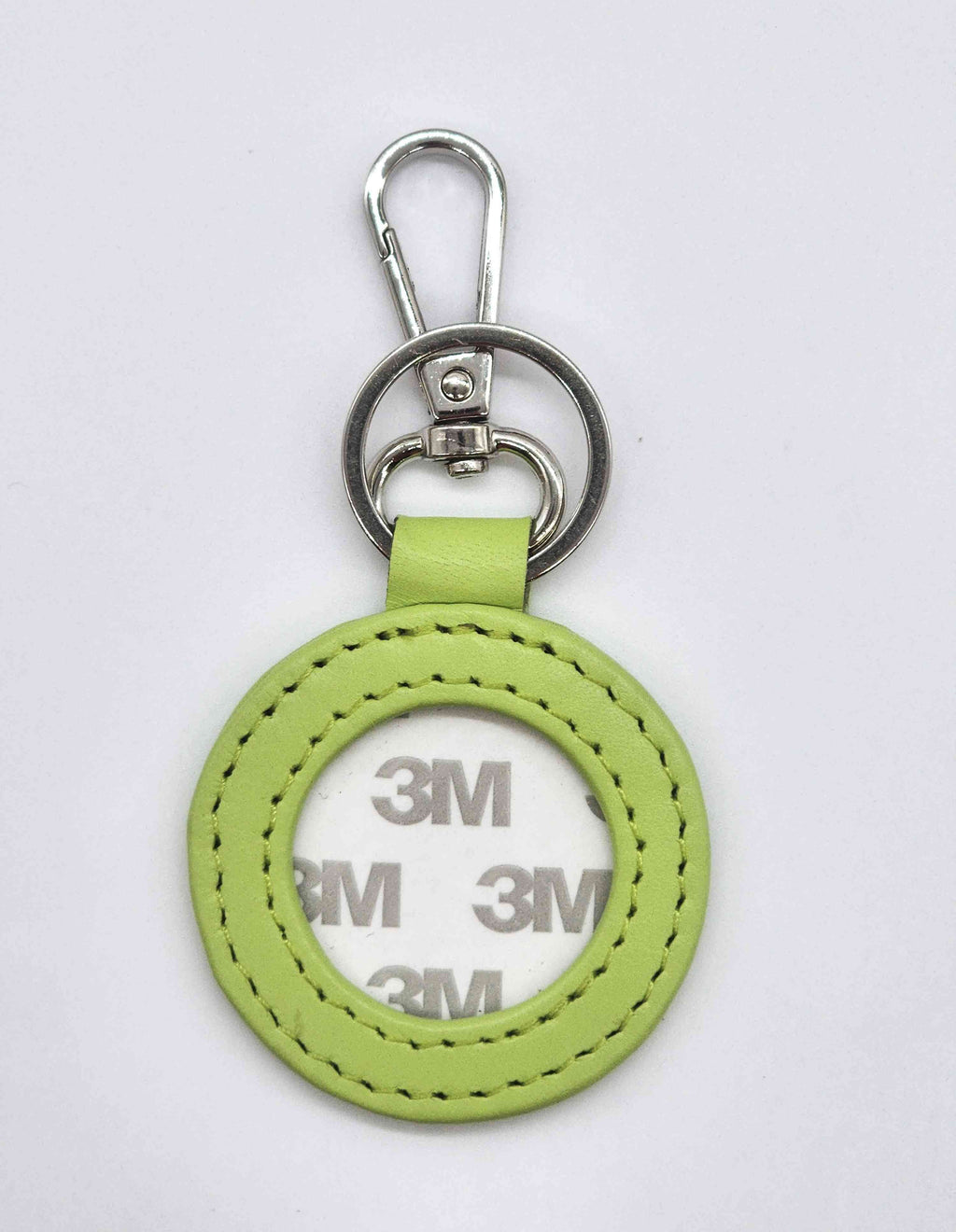 Key Fob - Leather - Assorted Colors - Green