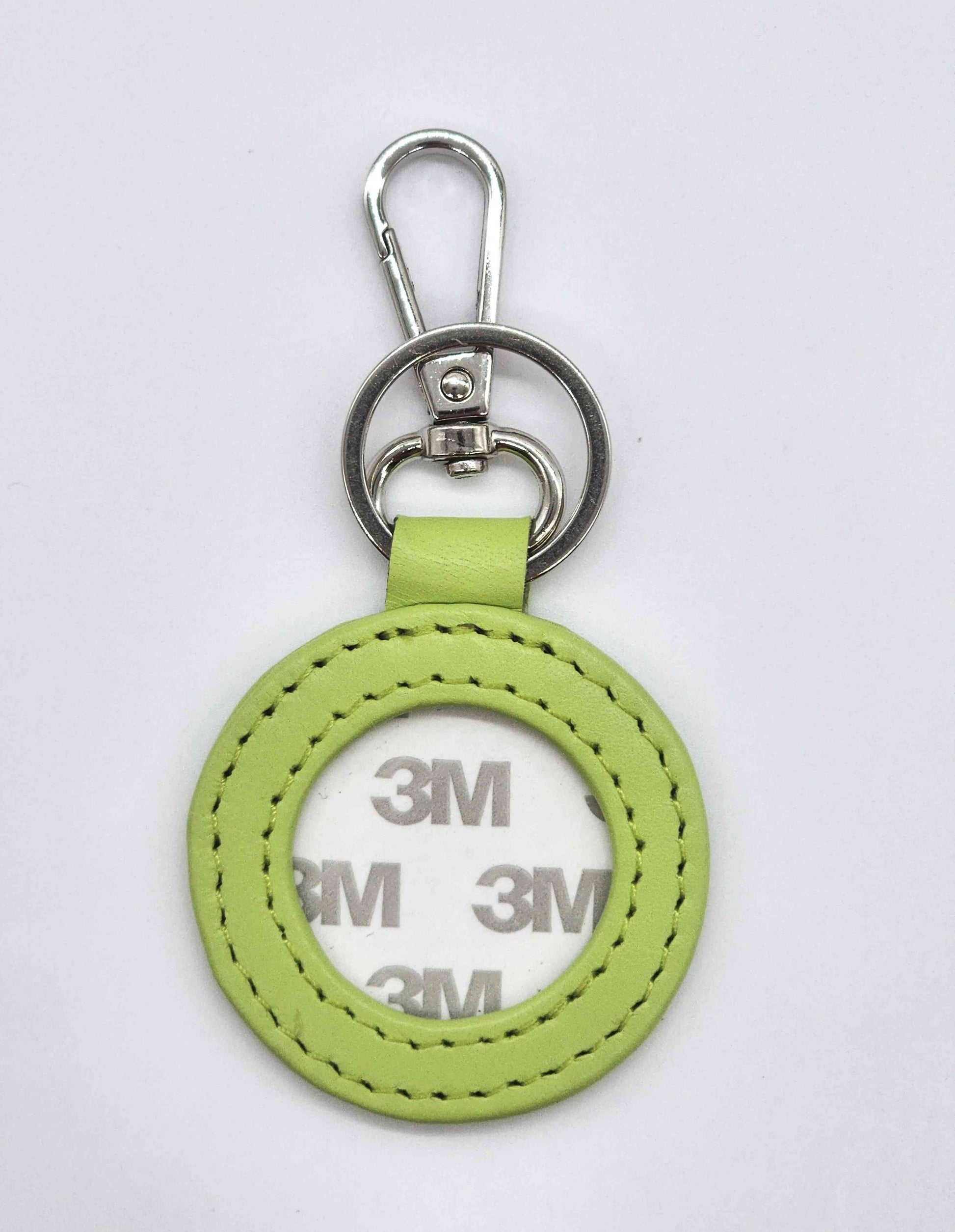Key Fob - Leather - Assorted Colors - Green