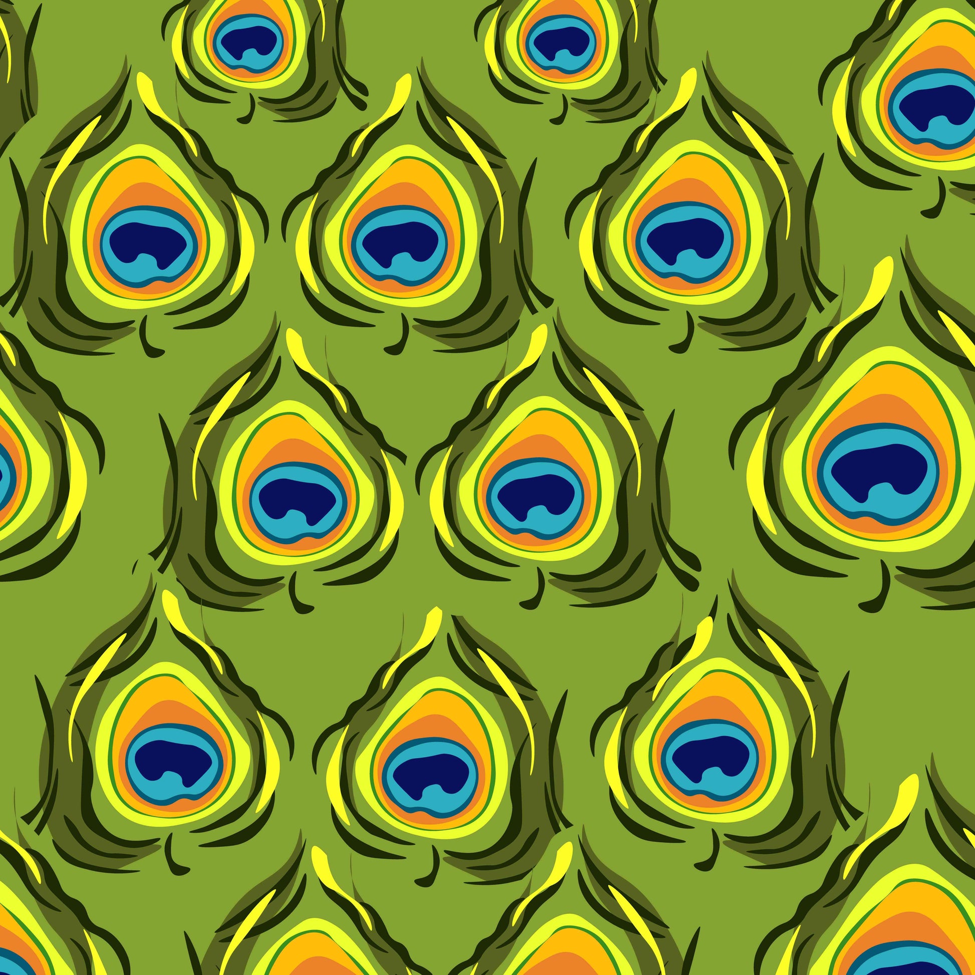 Animal Print - Peacock