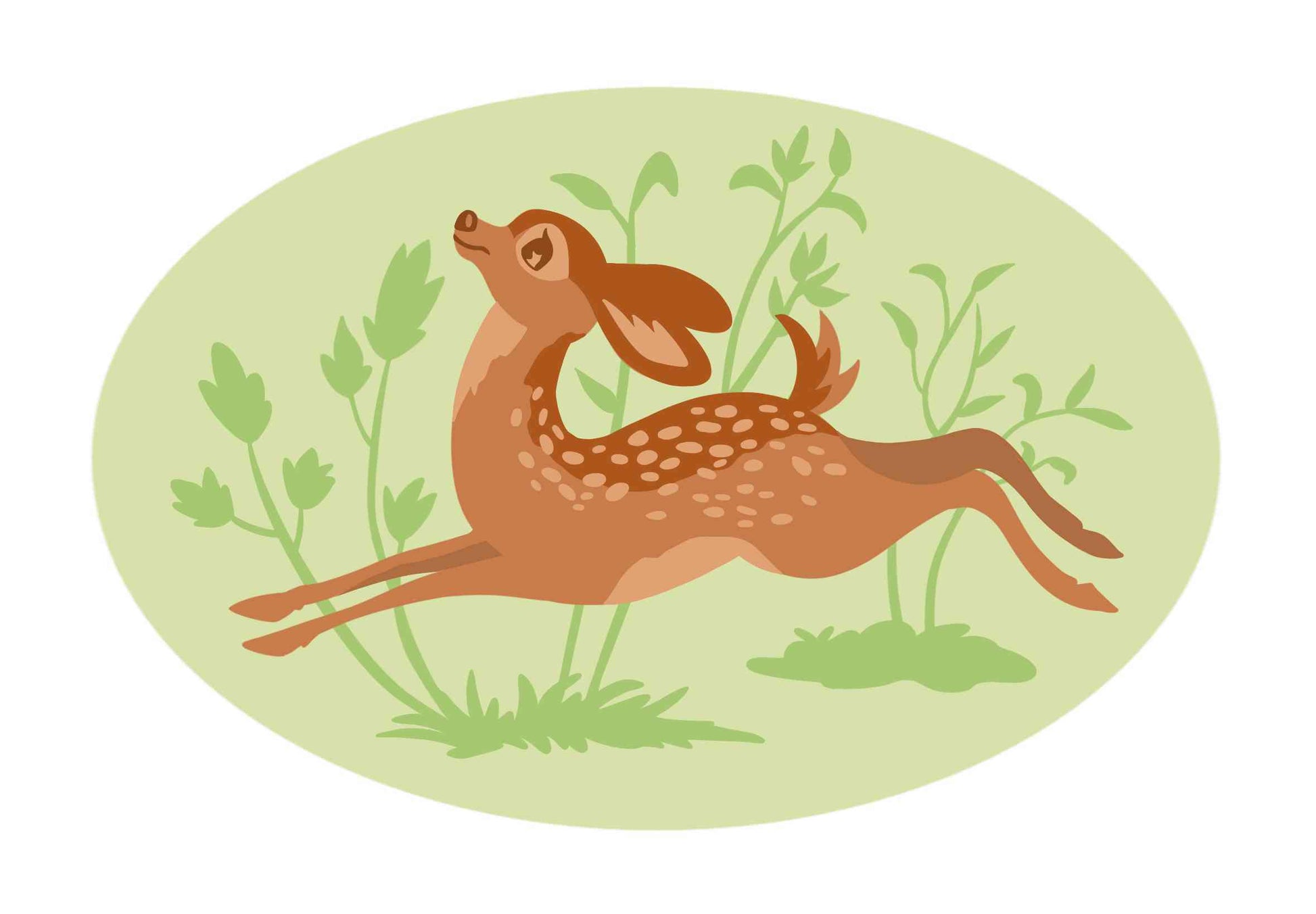Jumping Deer