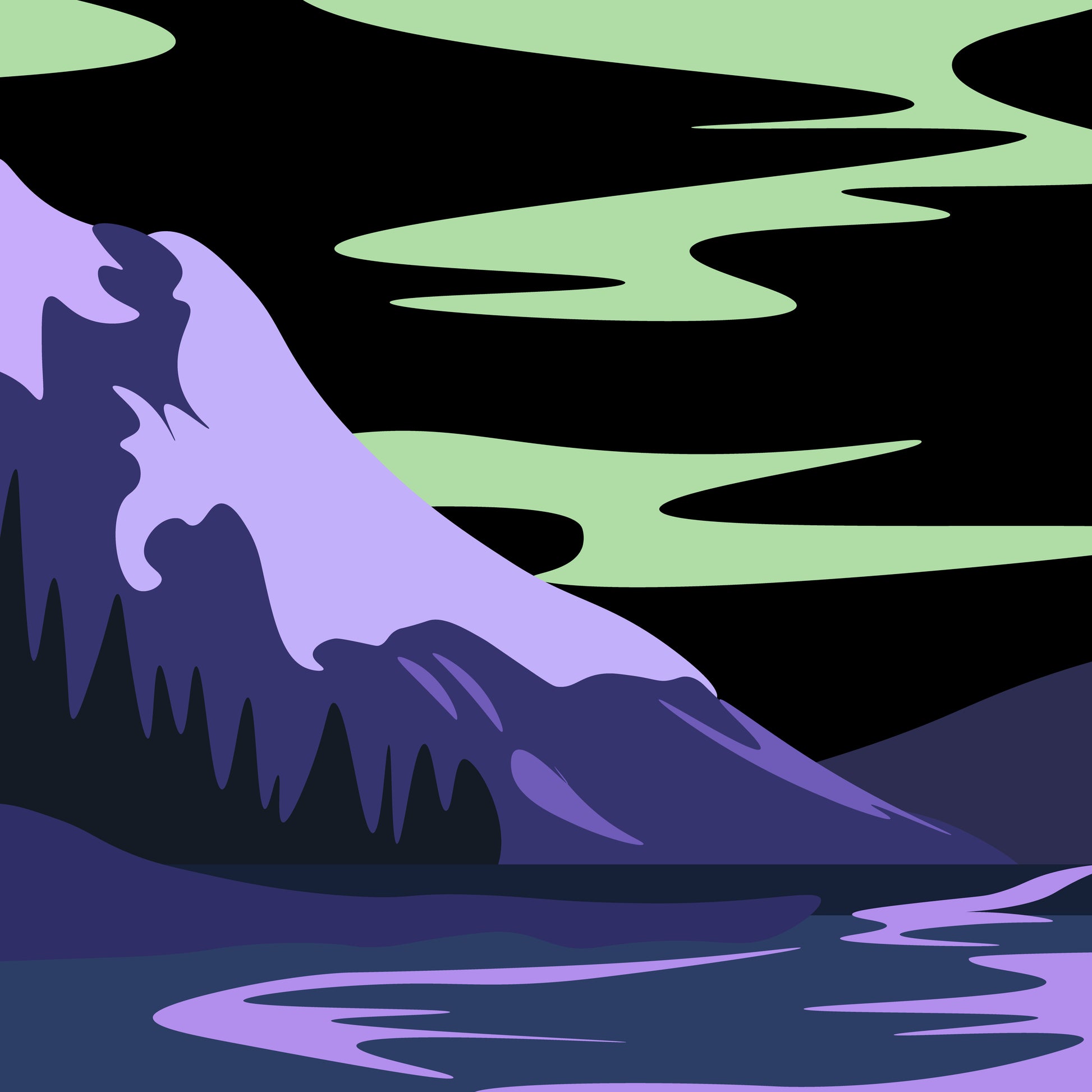 aurora borealis - Neon Lights