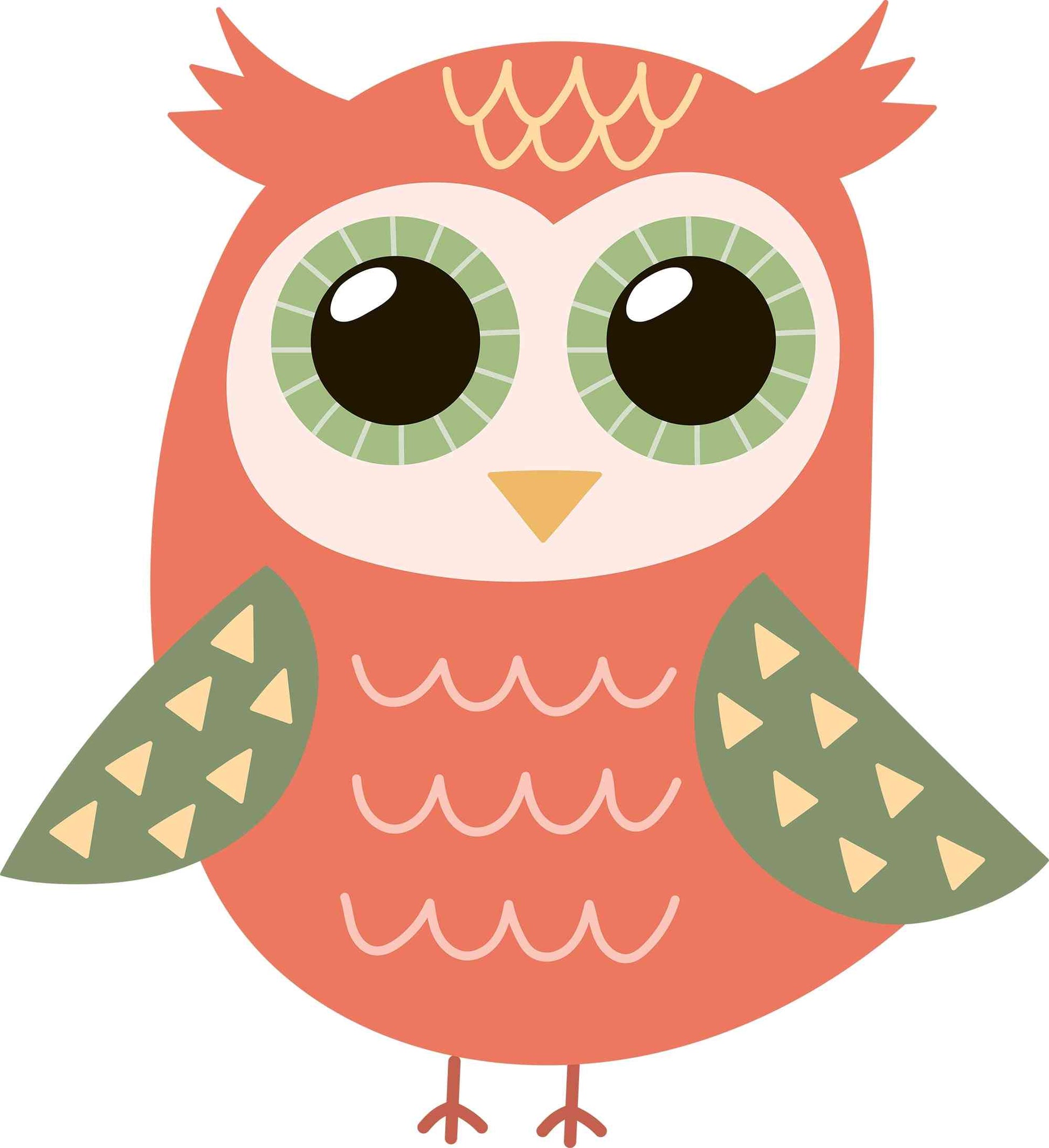 Owl Tales - orange