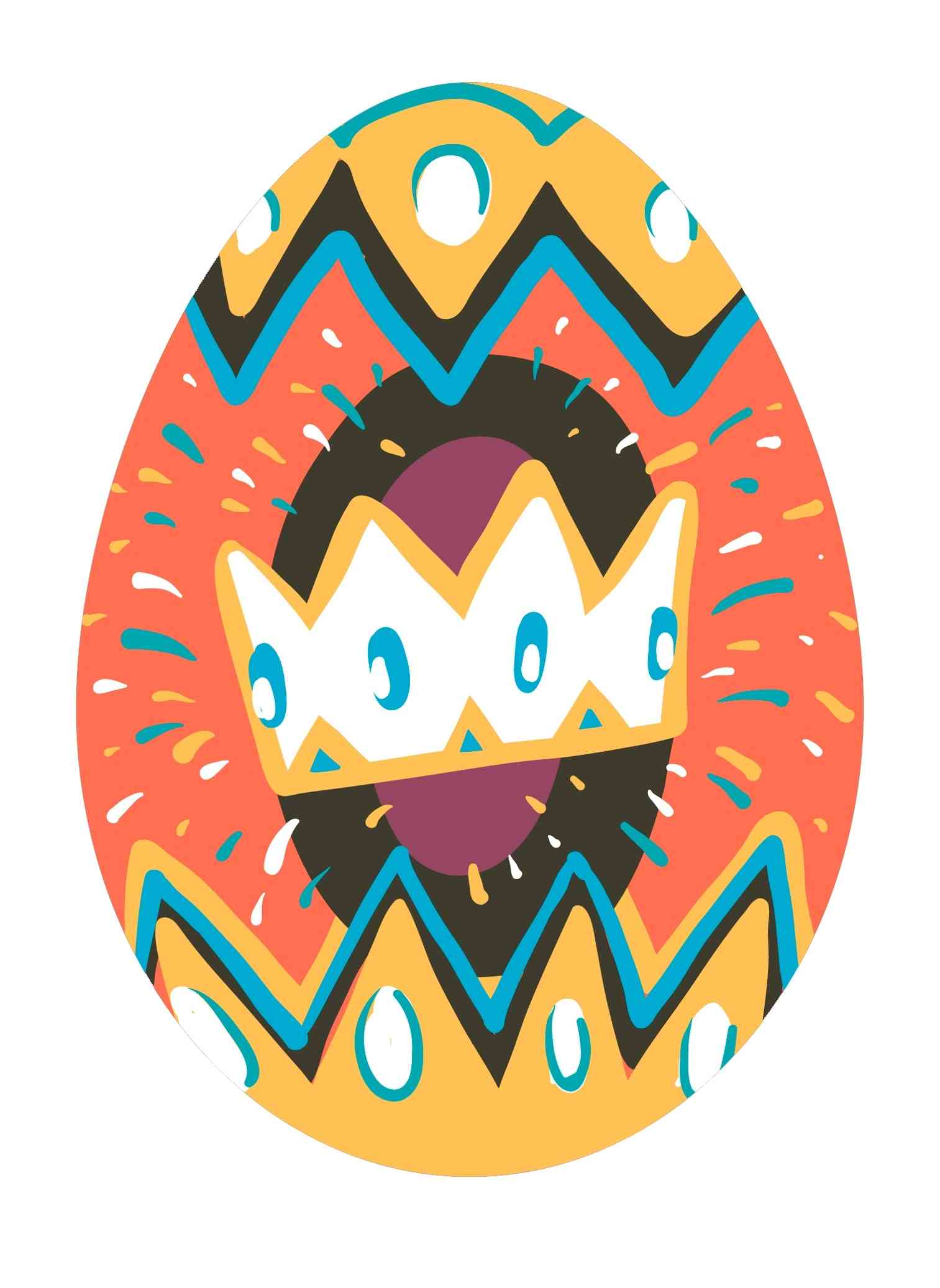 Crown Easter Egg