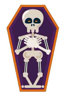 Resting Skeleton