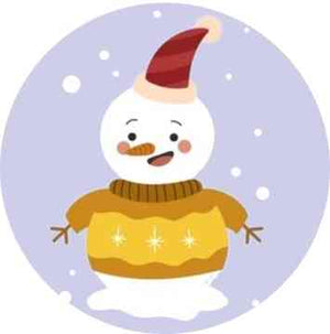 Winter Snowman Bauble 5