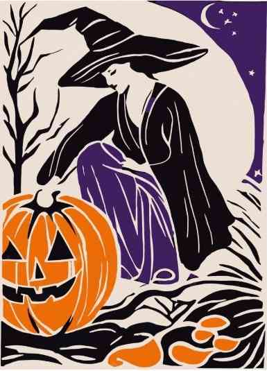Pumpkin Patch Witch