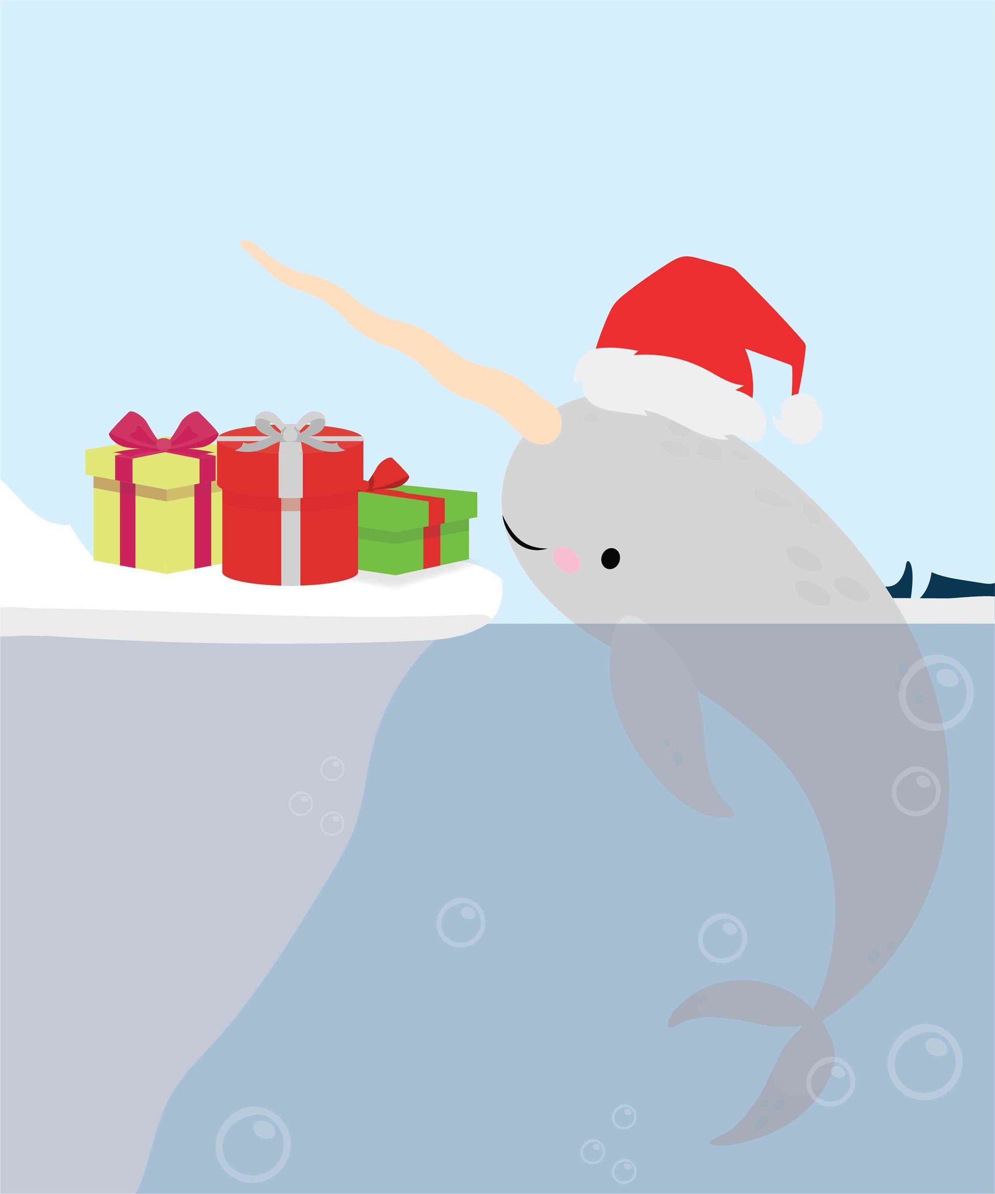 Christmas Narwhal